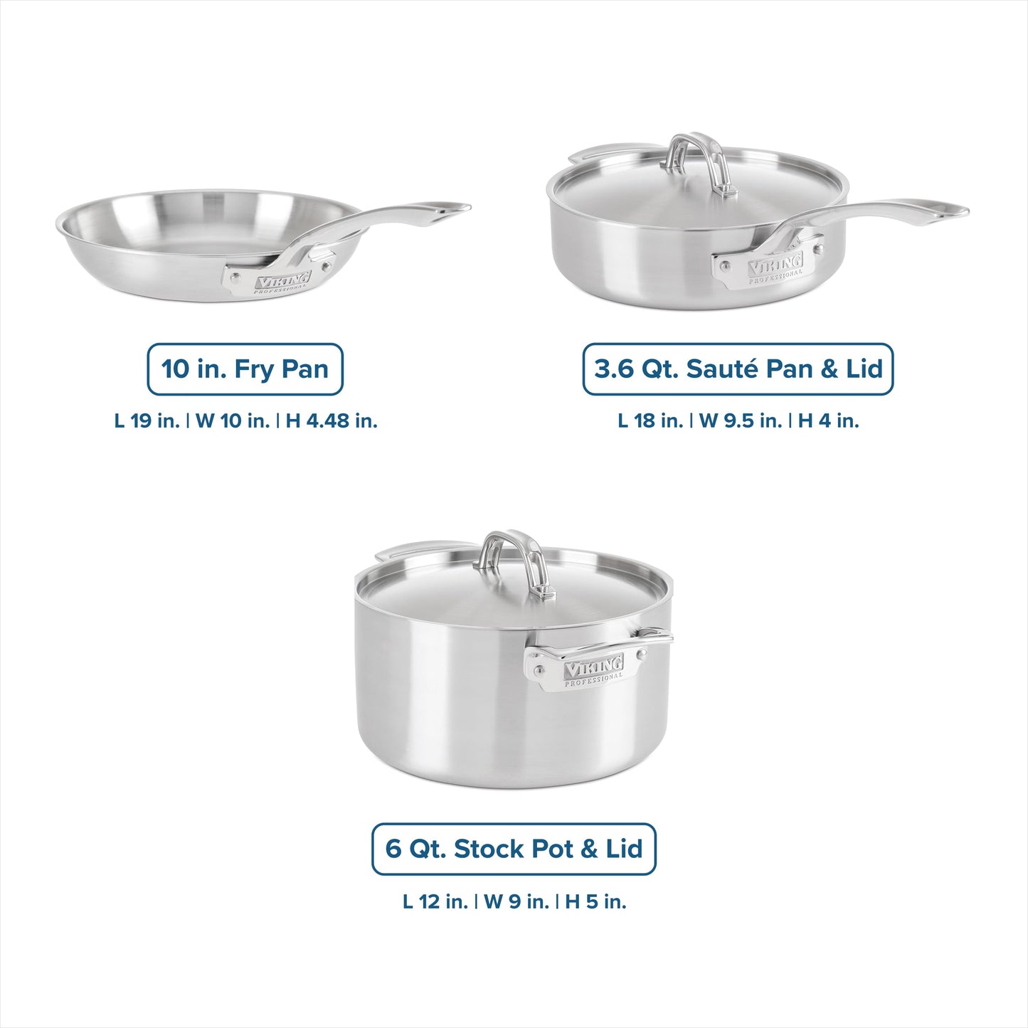 Viking 10-Pc Cookware Set
