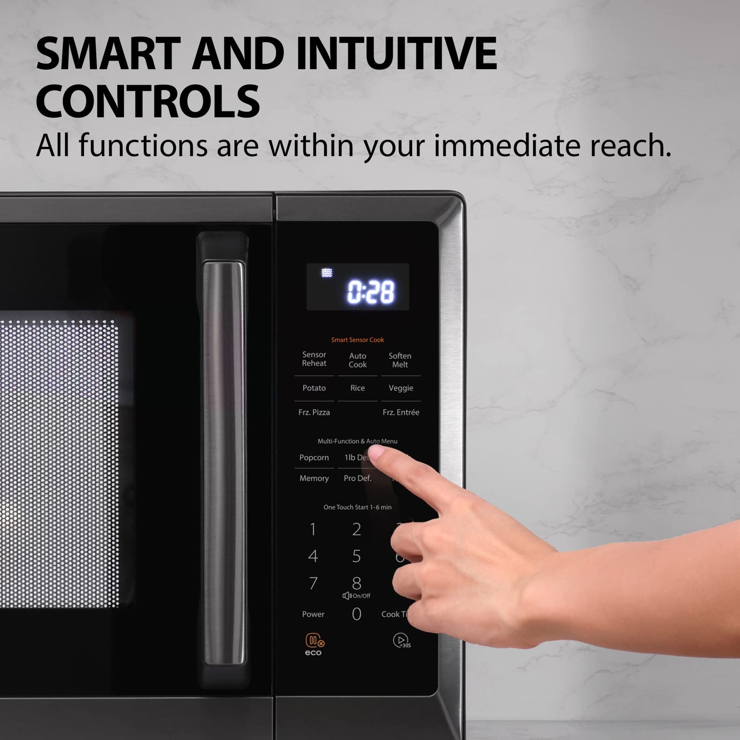 Toshiba 2.2 Cu.ft Microwave Oven