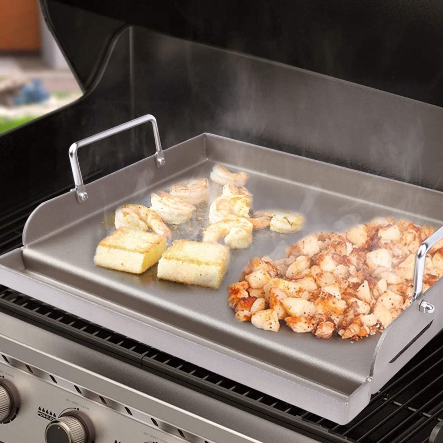 Cast Iron Nanoceramic Grill Griddle