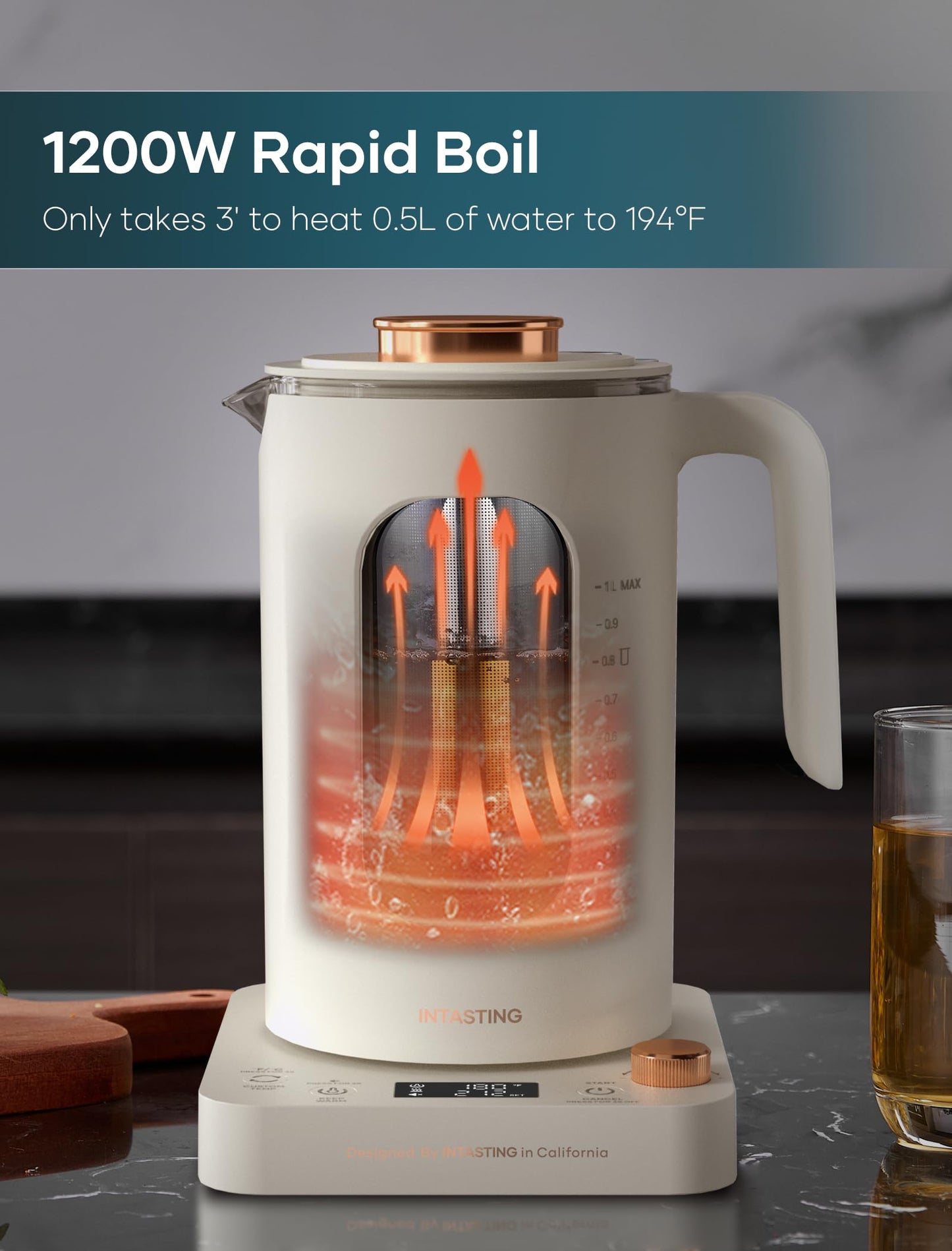 1L Tea Kettle – INTASTING