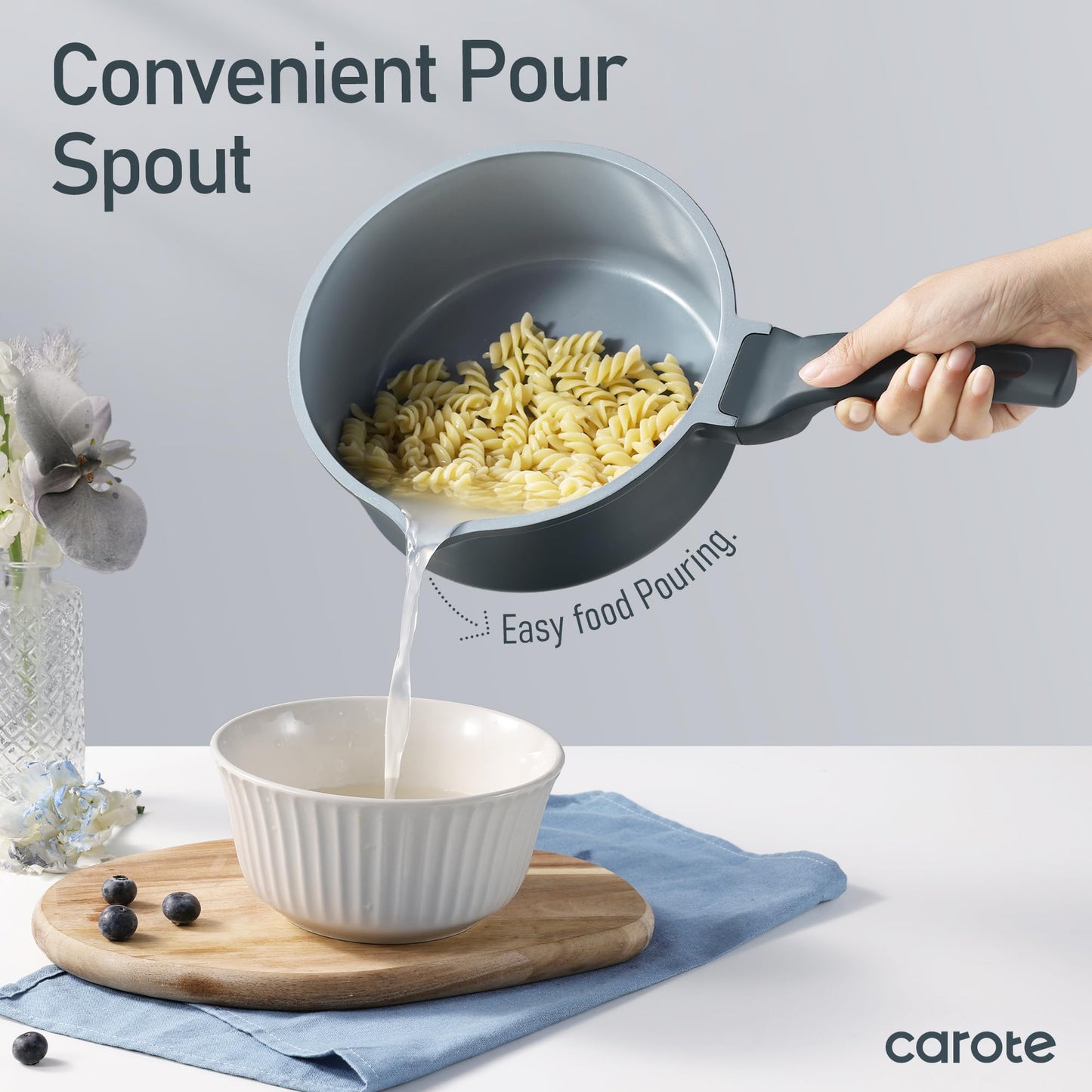 CAROTE 14-Pc Ceramic Cookware