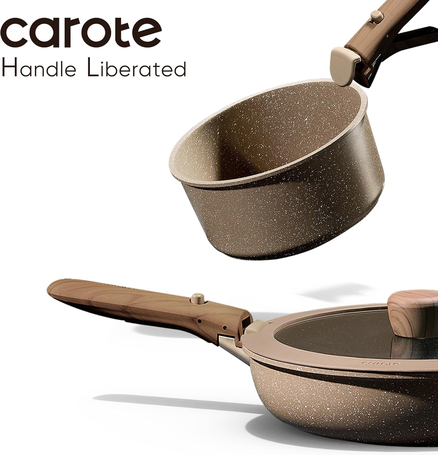 CAROTE 17-Pc Nonstick Cookware Set