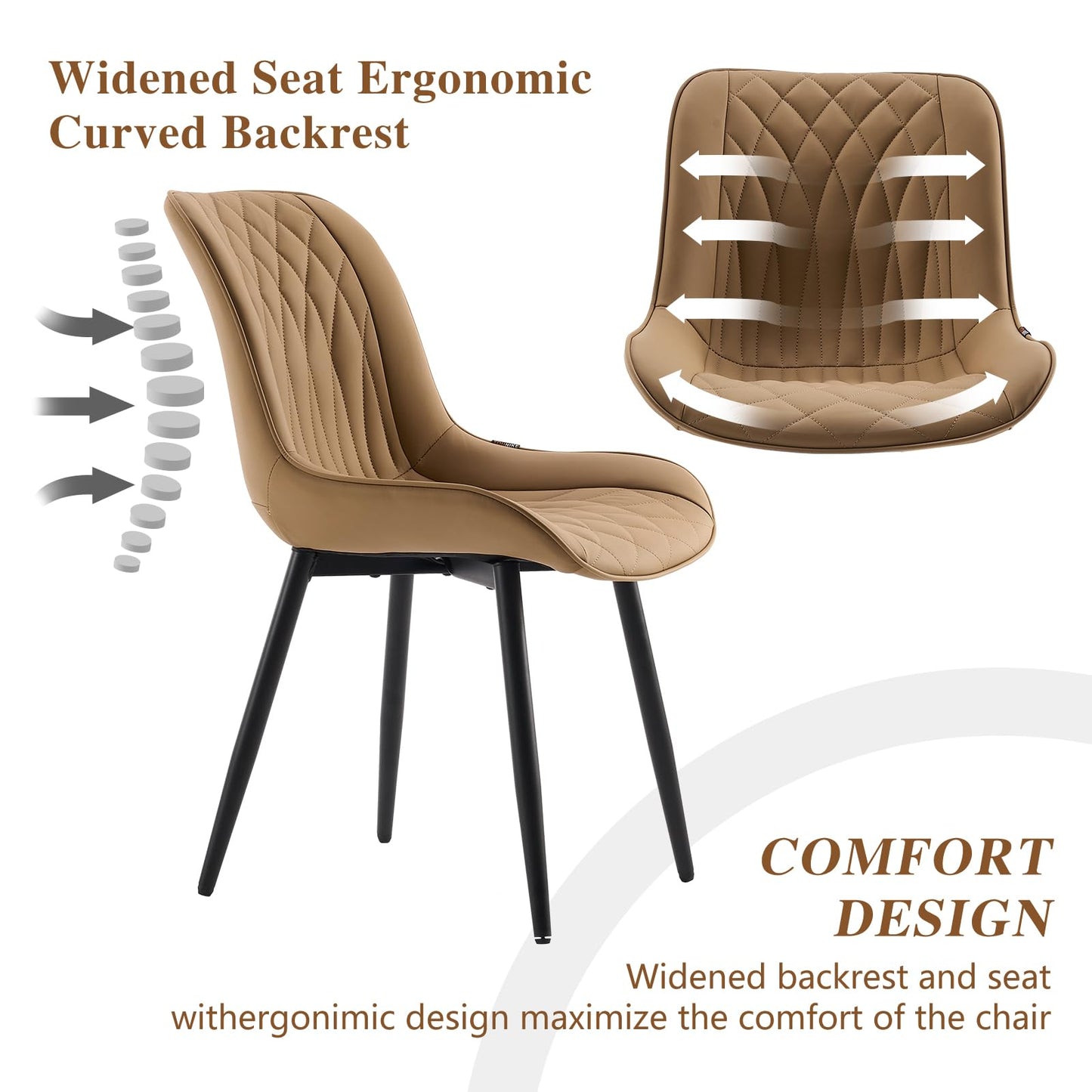 2 Mid-Century Dining Chairs