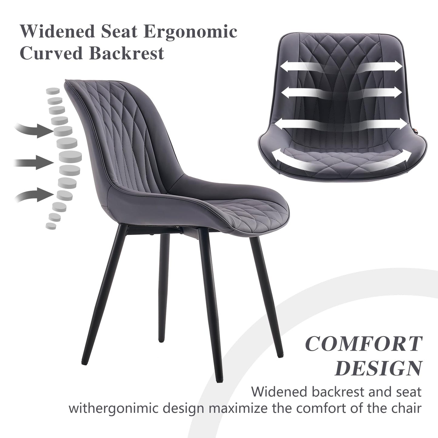 2 Mid-Century Dining Chairs