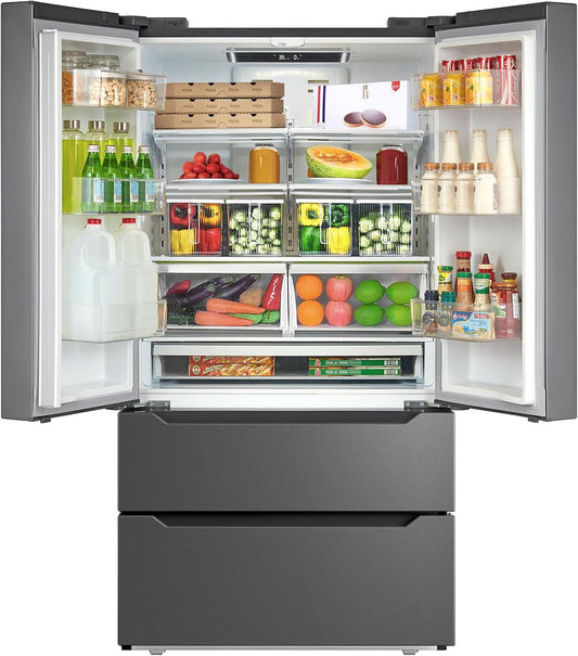 SMETA 36" French Door Fridge