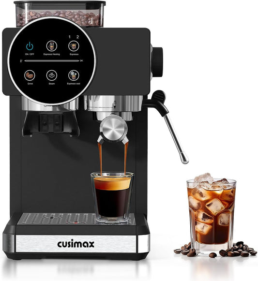 CUSIMAX Espresso Machine with Milk Frother