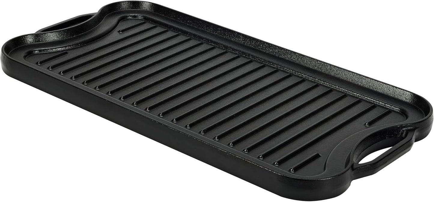 Amazon Basics Cast Iron Griddle