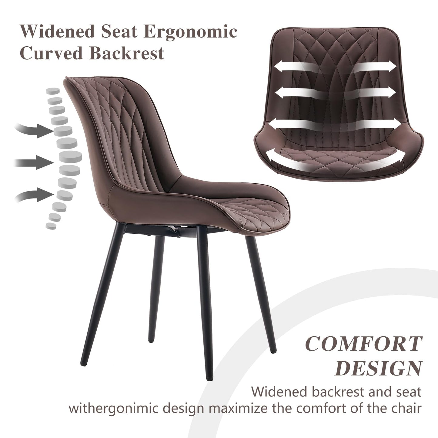 2 Mid-Century Dining Chairs