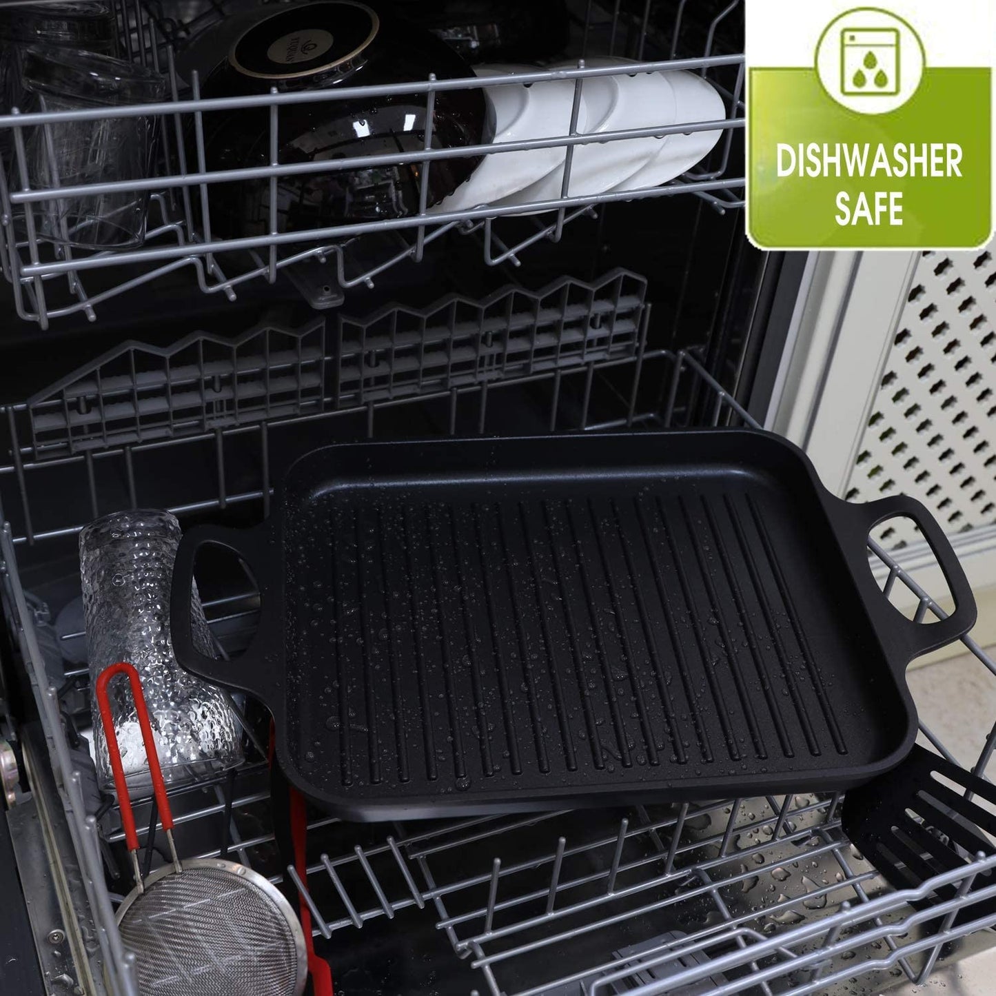 S·KITCHN 12" Cast Aluminum Griddle