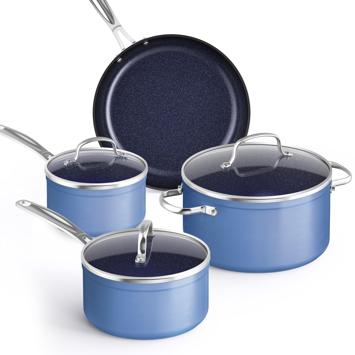 Nuwave 3-Pc Ceramic Fry Pan Set