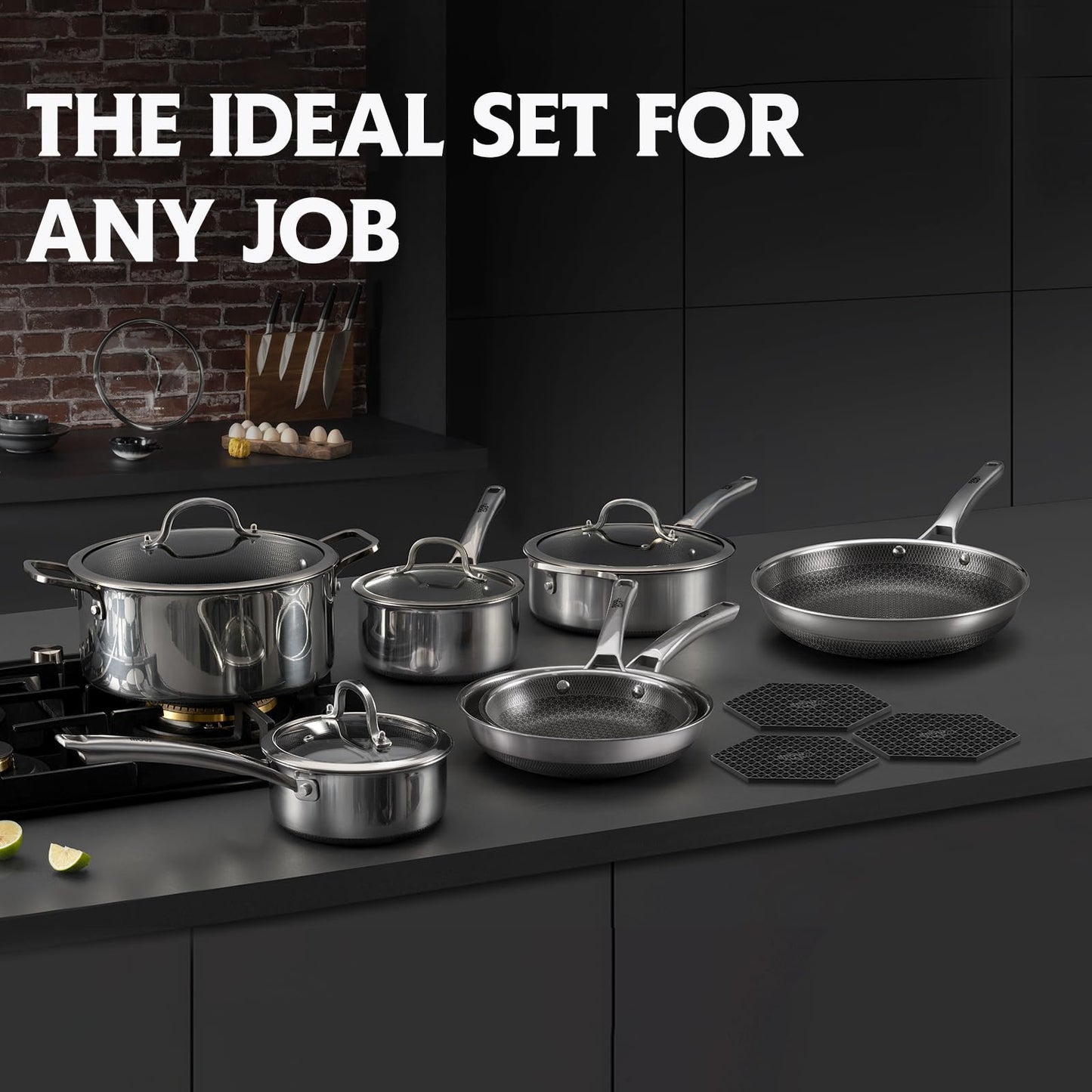 SNOWCLAD 14-Pc Cookware Set