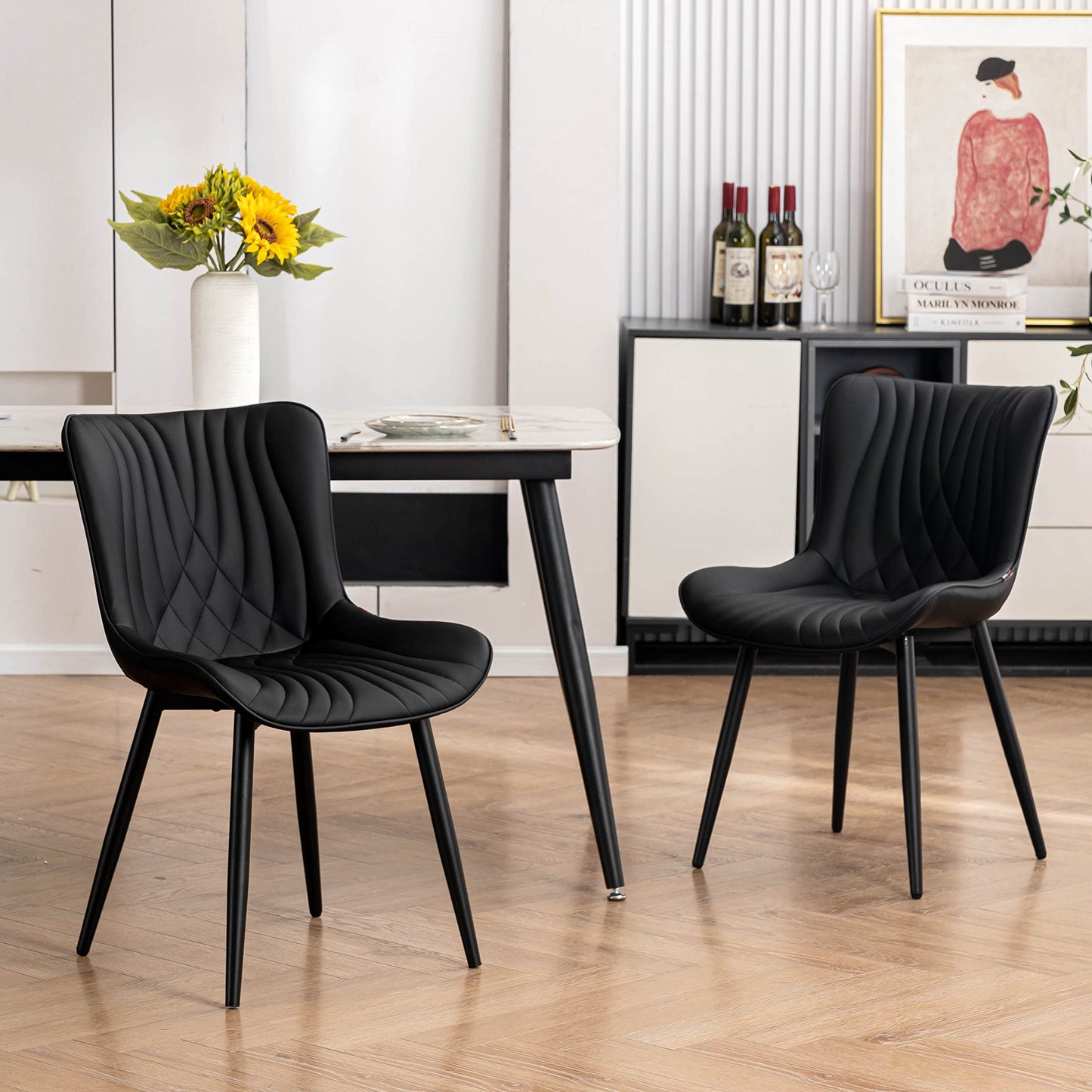 2 Mid-Century Dining Chairs