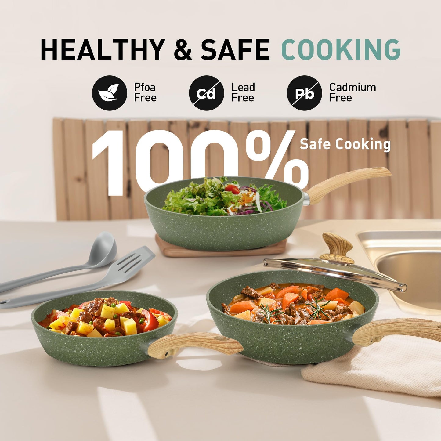 MAISON ARTS 12-Pc Cookware Set