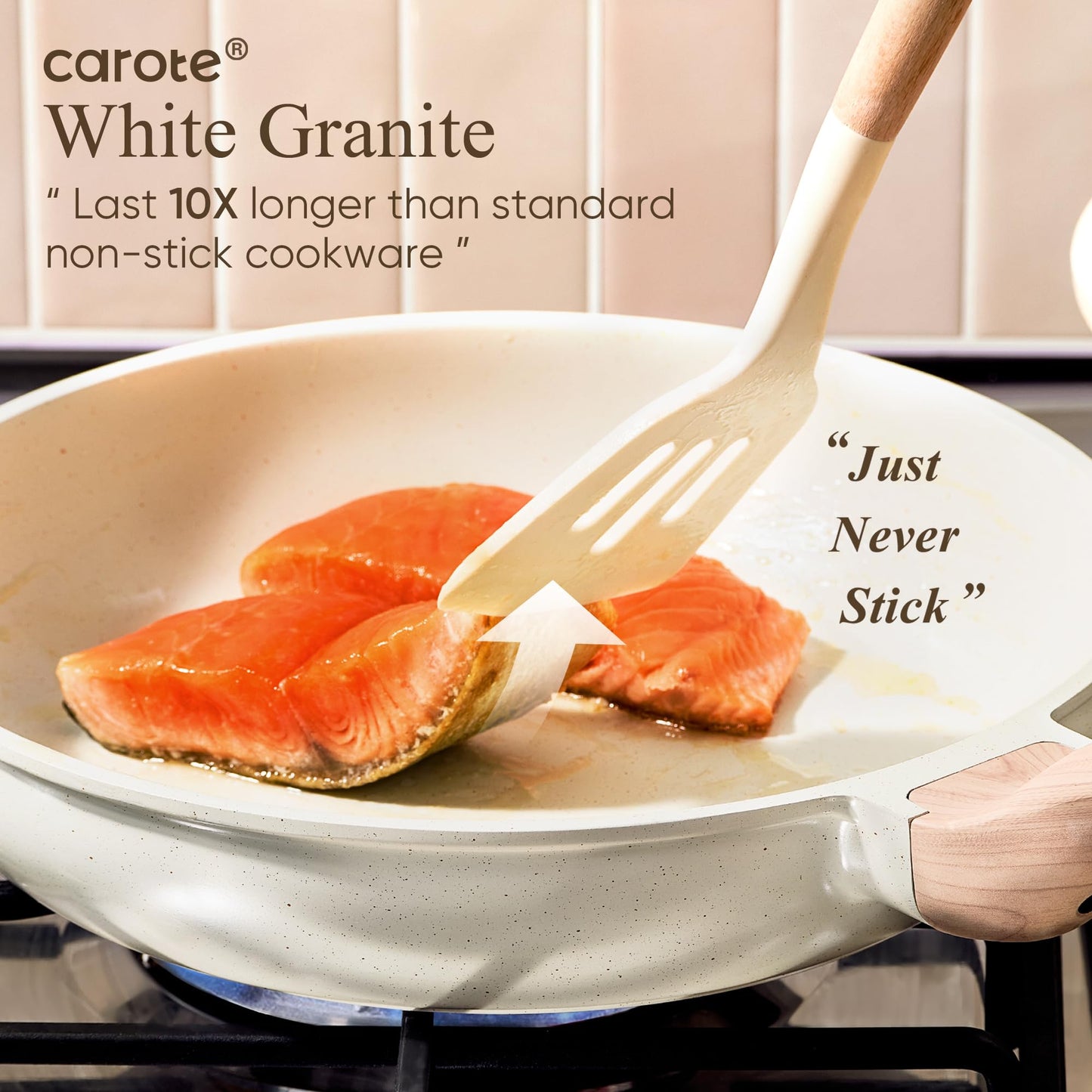 CAROTE 14-Pc Ceramic Cookware