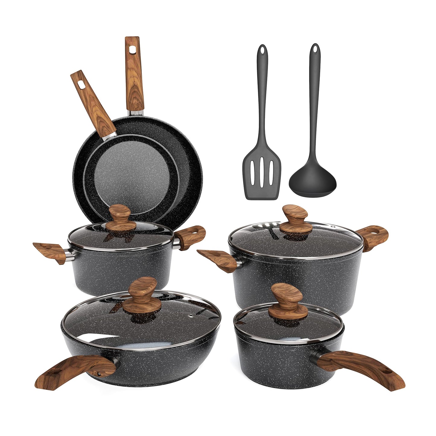 MAISON ARTS 12-Pc Cookware Set