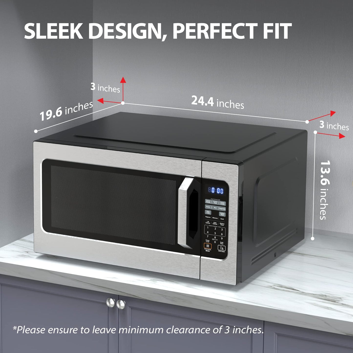 Toshiba 0.9 Cu.ft Microwave