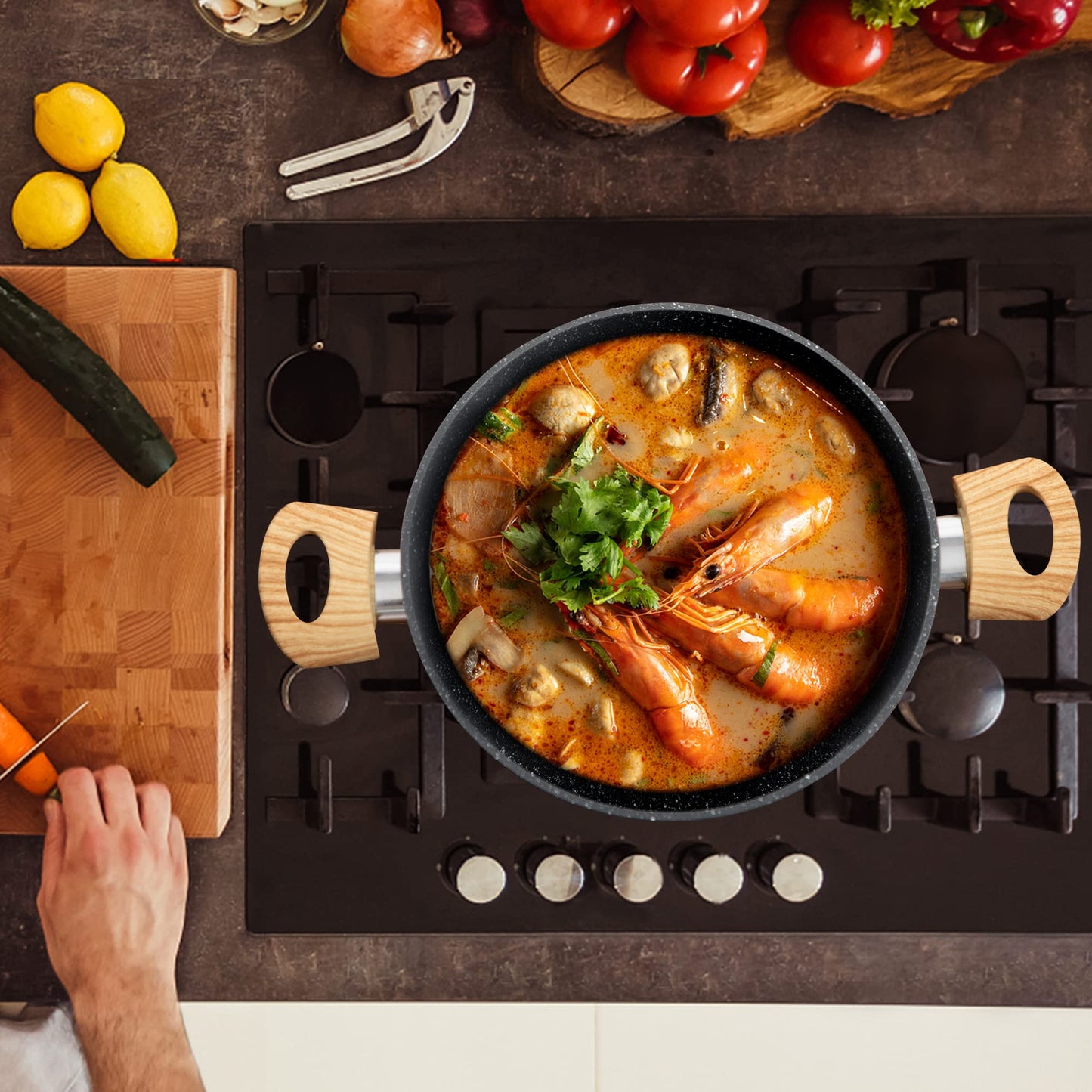 MAISON ARTS 12-Pc Cookware Set