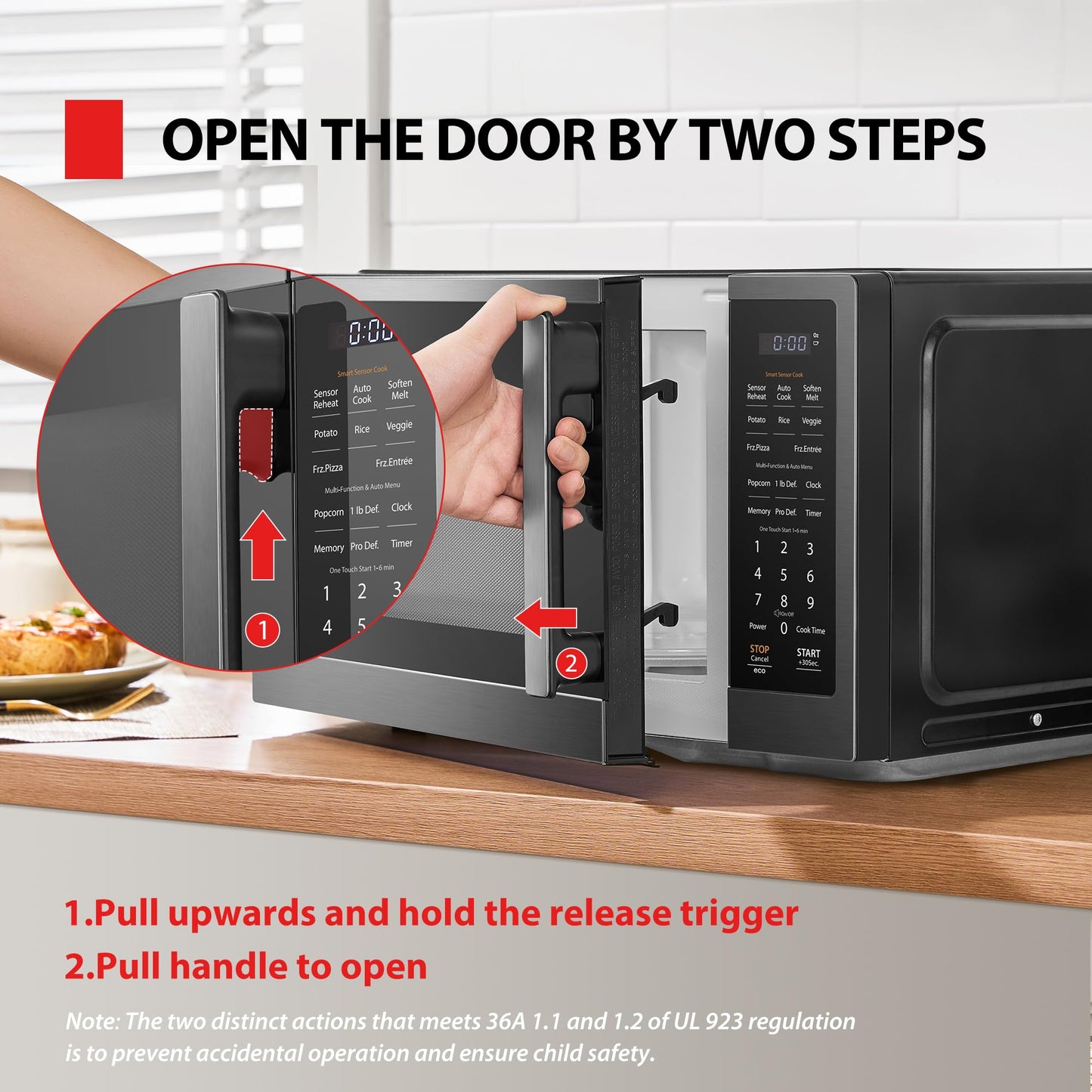 Toshiba 2.2 Cu.ft Microwave Oven