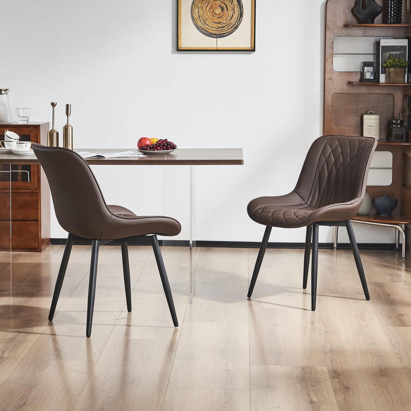 2 Mid-Century Dining Chairs