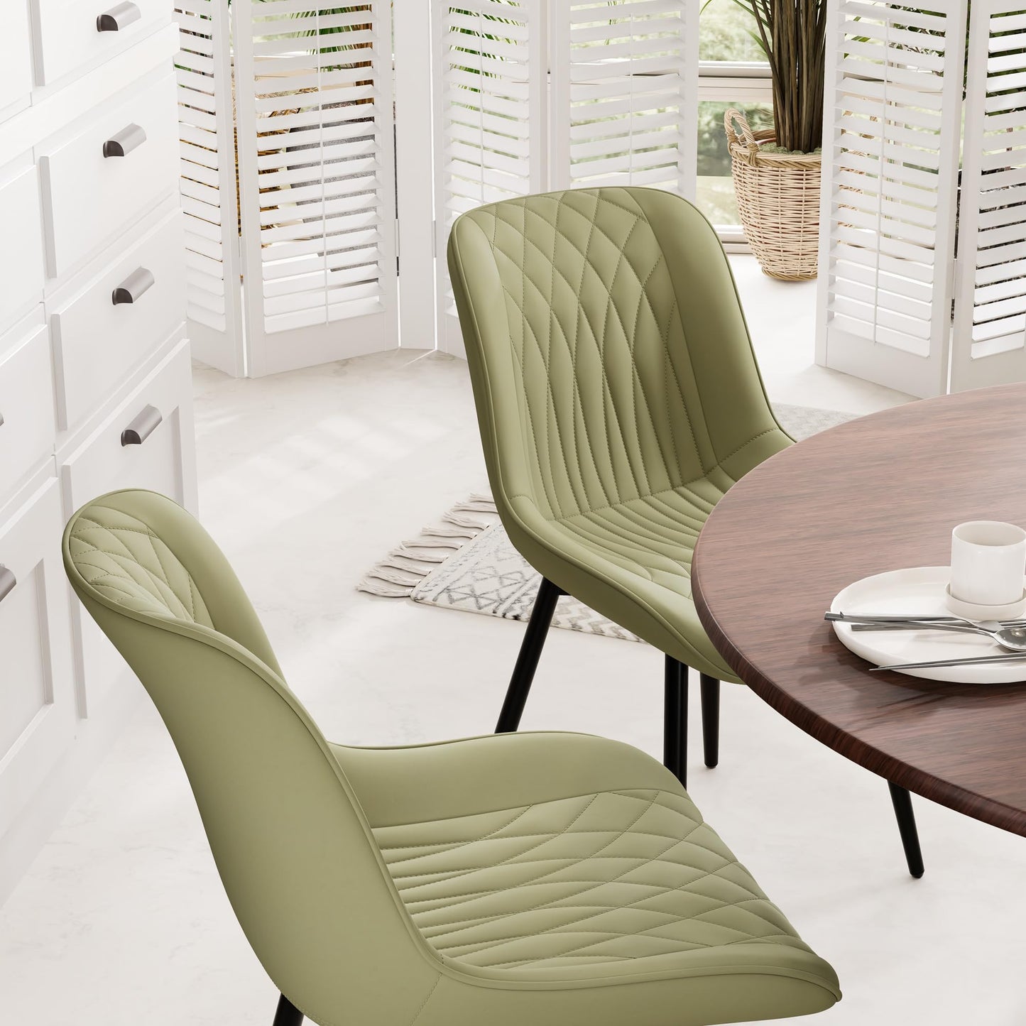 2 Mid-Century Dining Chairs