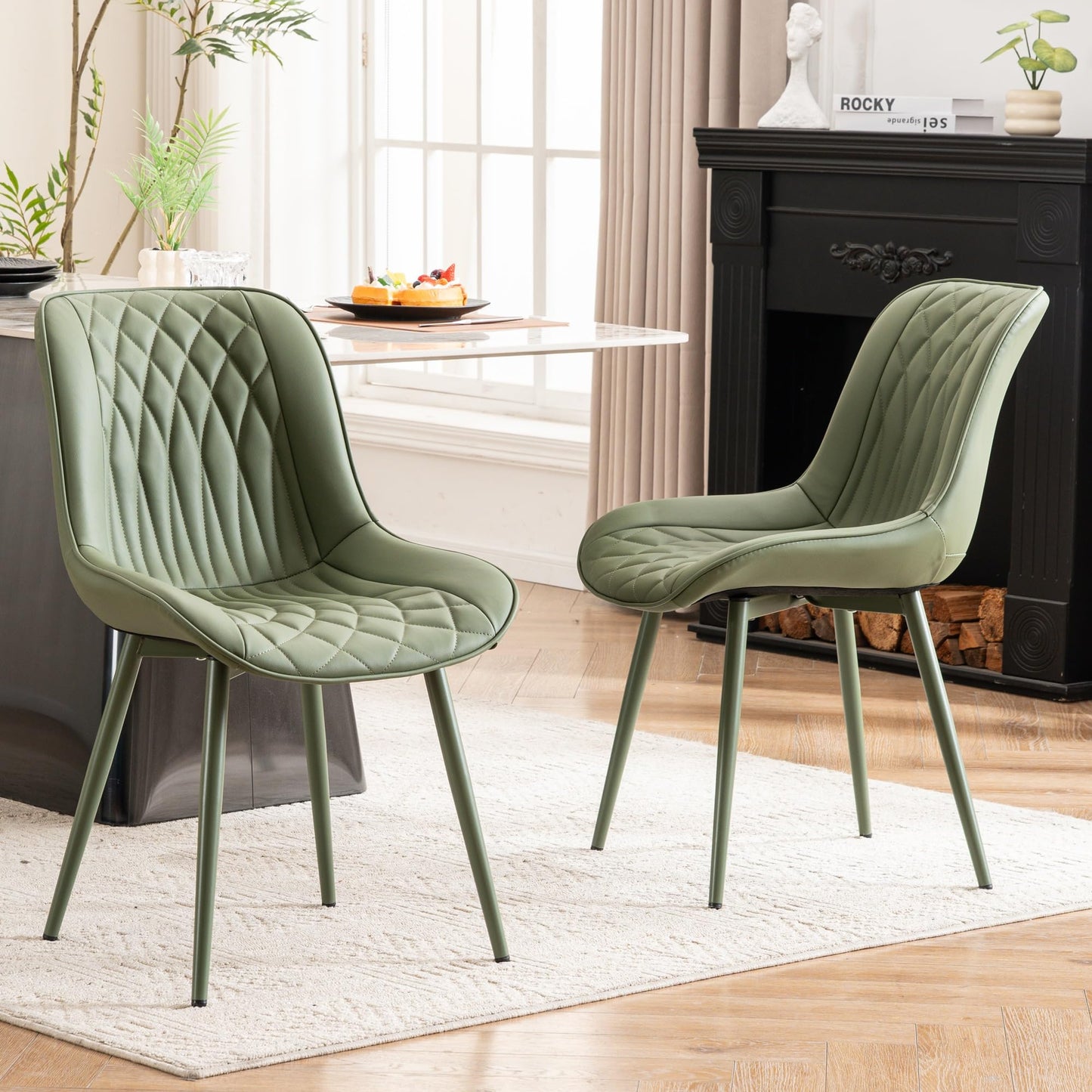 2 Mid-Century Dining Chairs