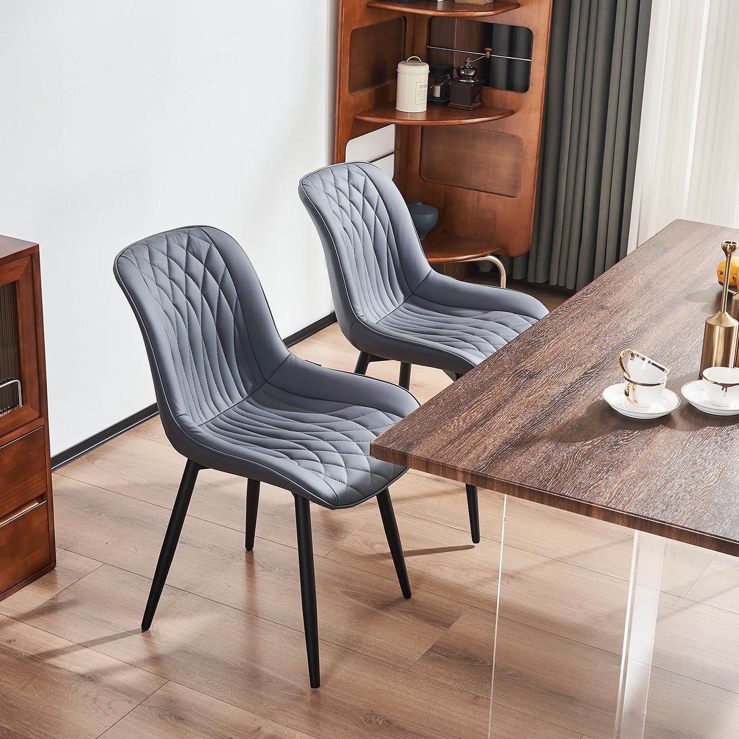 2 Mid-Century Dining Chairs
