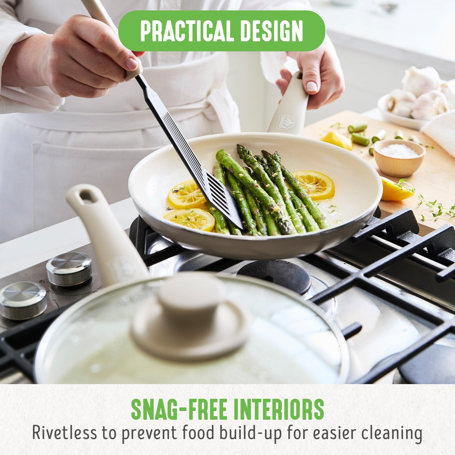 GreenLife 16-Pc Nonstick Cookware Set