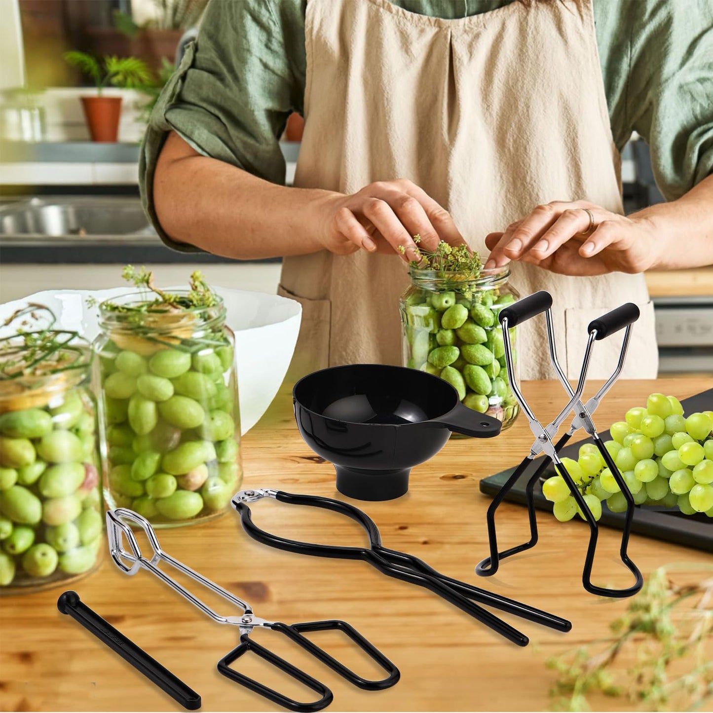 21.5 Qt Canning Kit with 7 Jars
