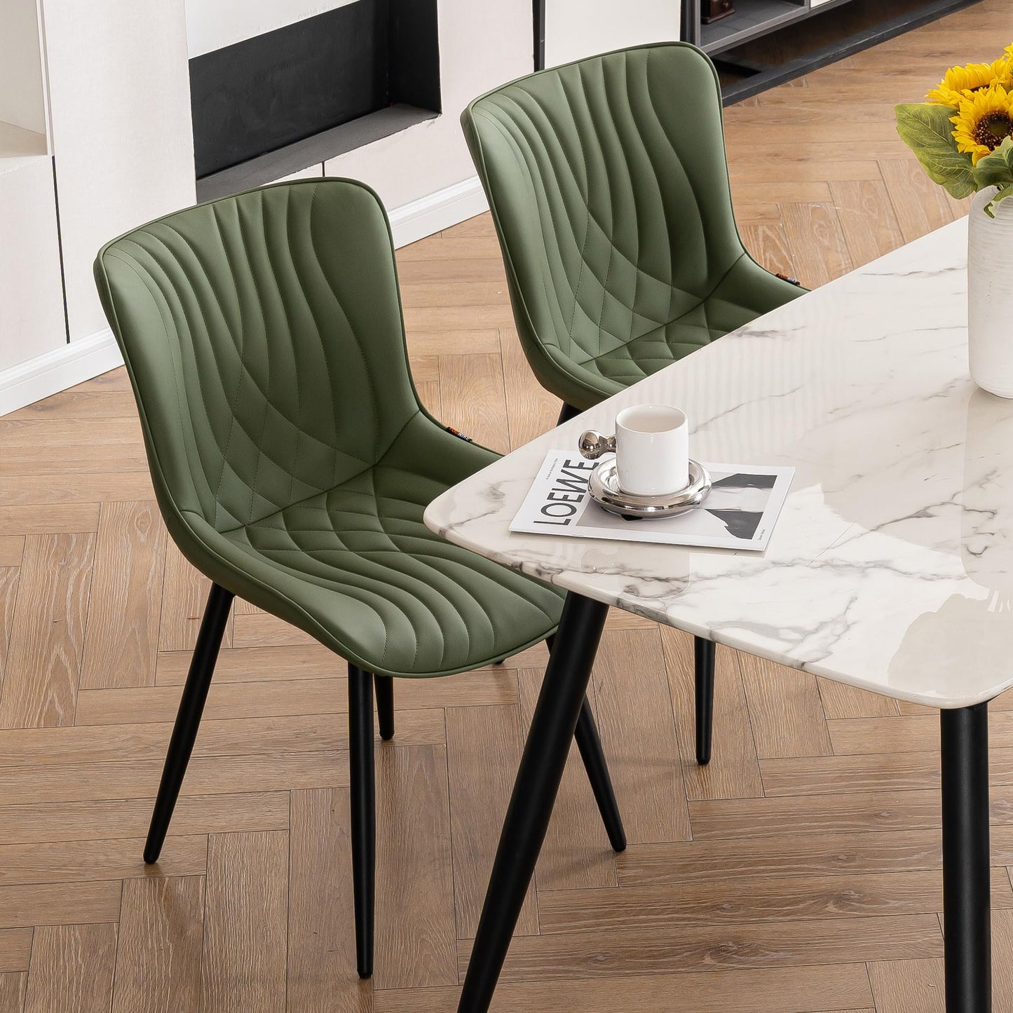 2 Mid-Century Dining Chairs