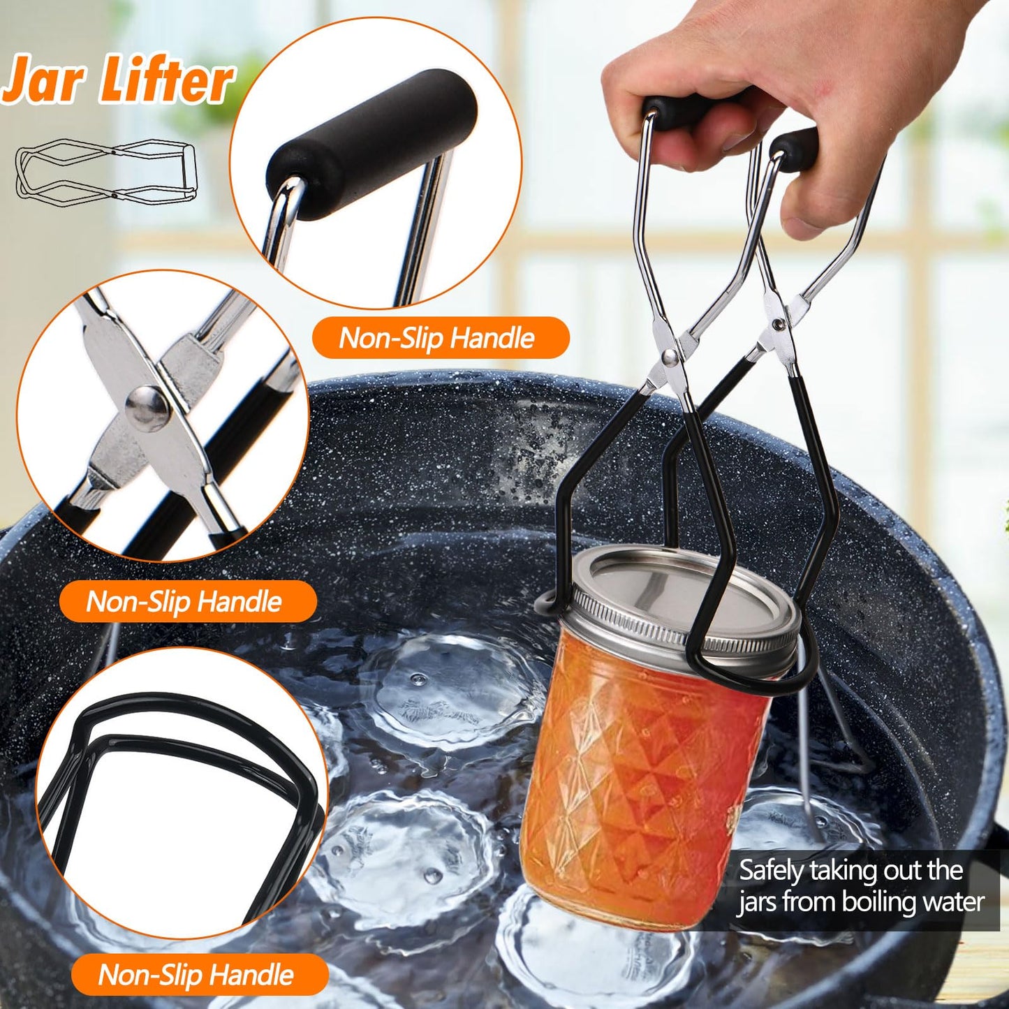 21.5 Qt Canning Kit with 7 Jars