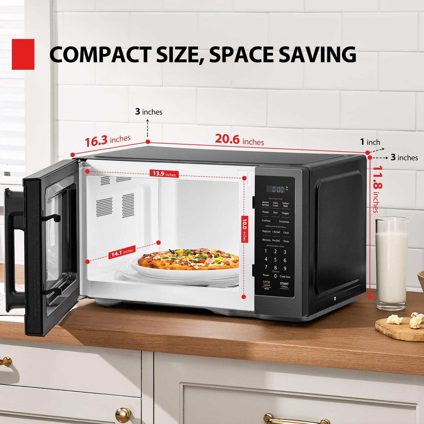 Toshiba 2.2 Cu.ft Microwave Oven