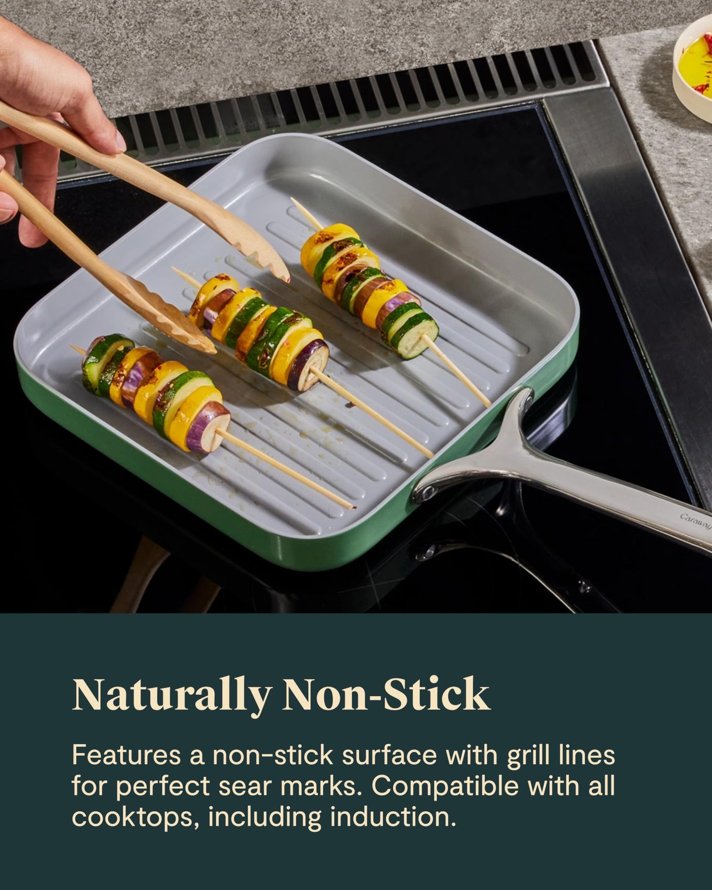 Caraway 11" Ceramic Grill Pan
