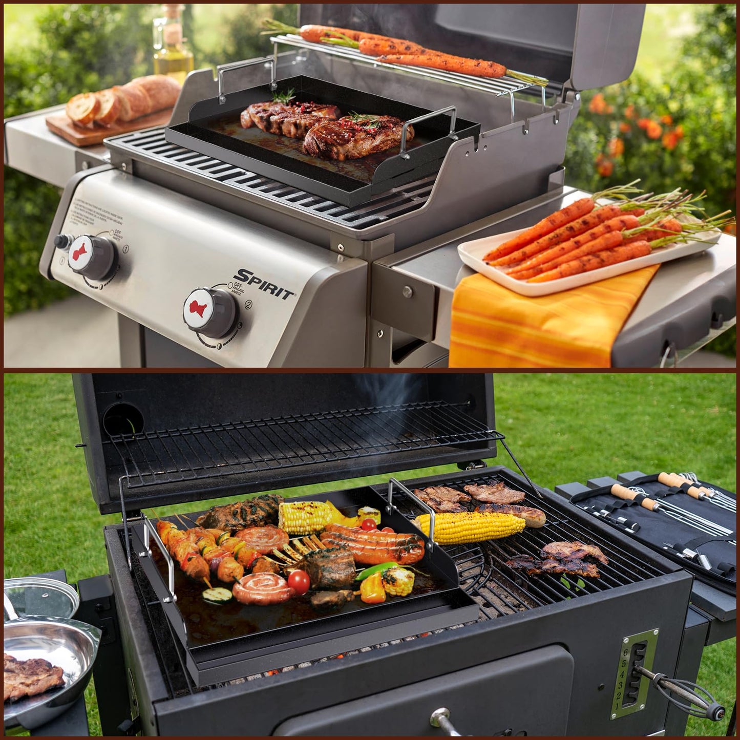 Cast Iron Nanoceramic Grill Griddle
