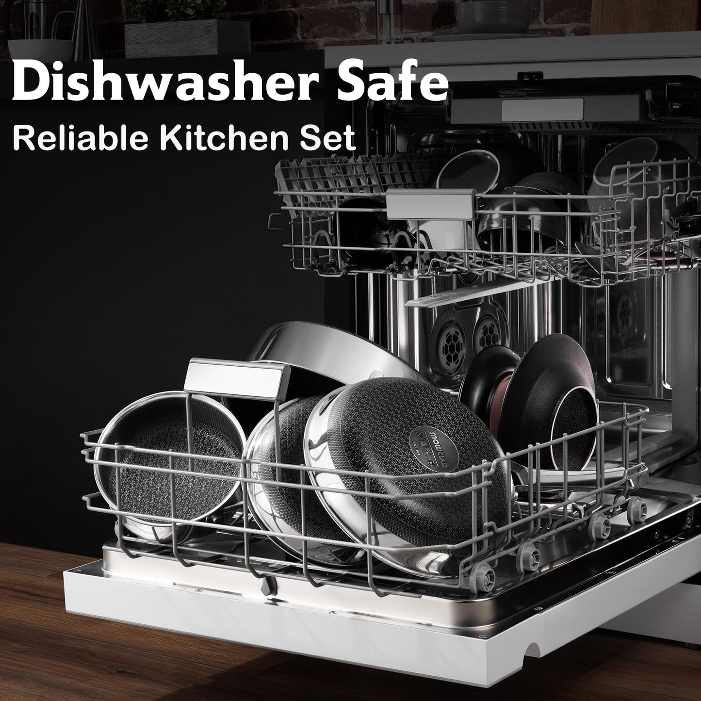 SNOWCLAD 14-Pc Cookware Set