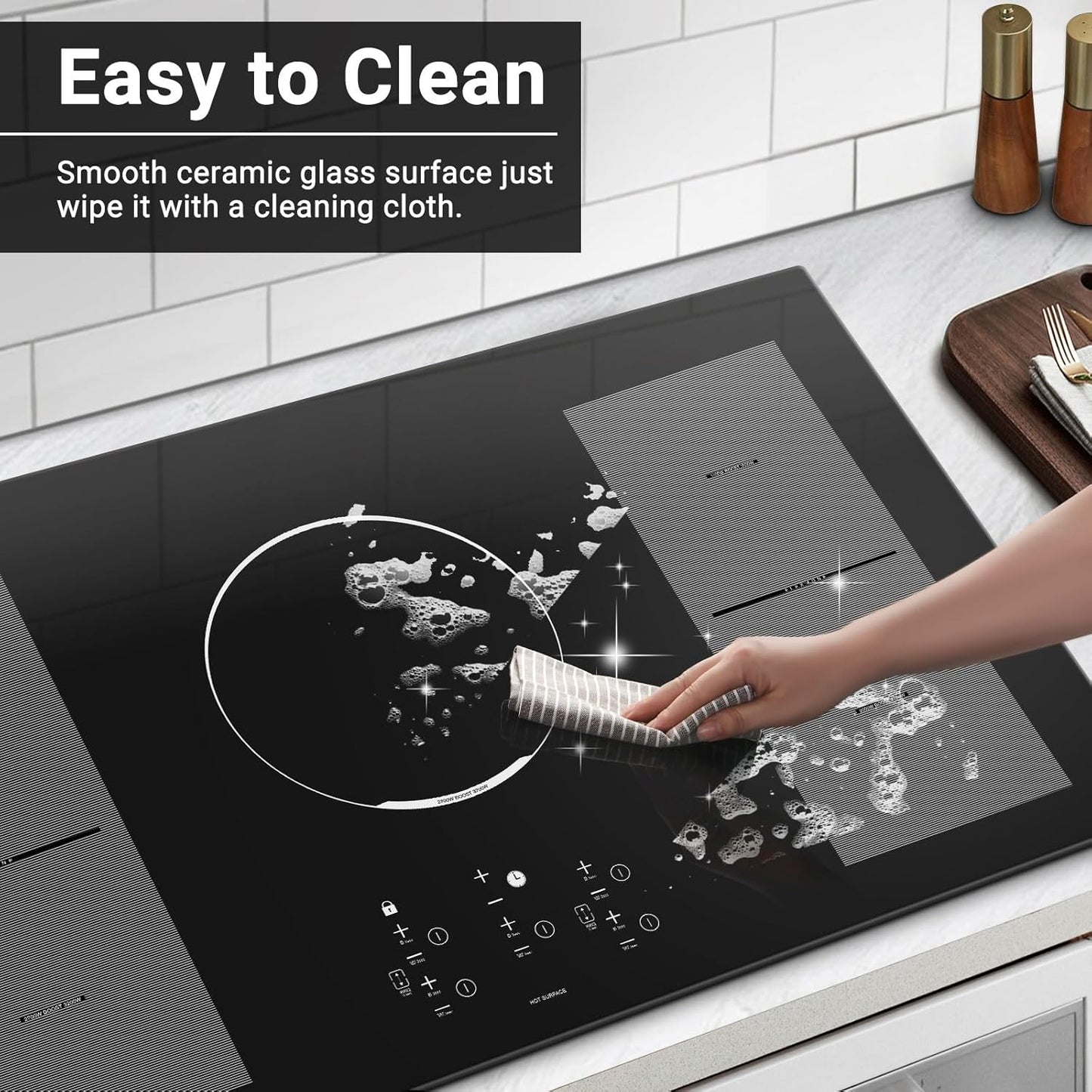 AMZCHEF 36" Induction Cooktop