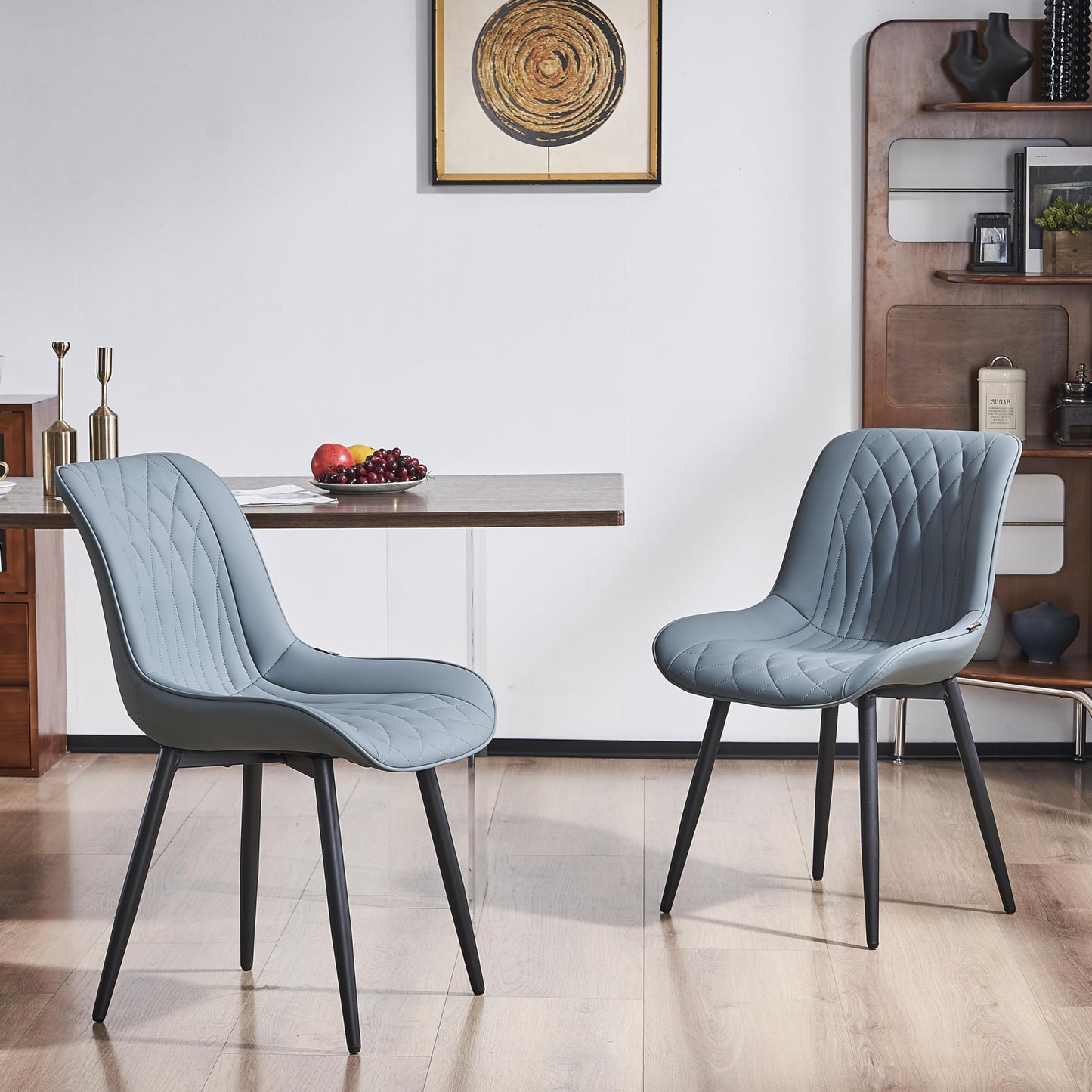 2 Mid-Century Dining Chairs