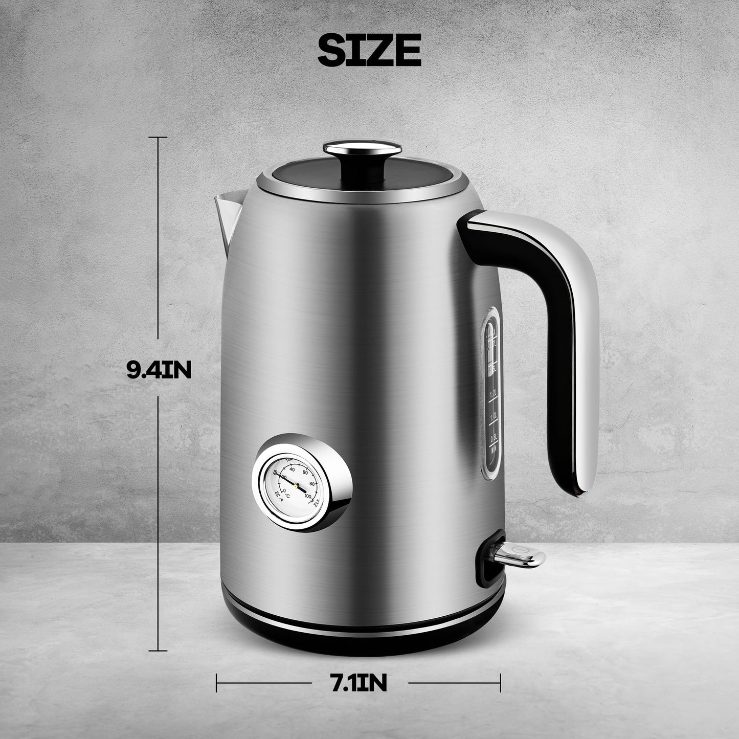 1.7L Electric Kettle – PUKOMC