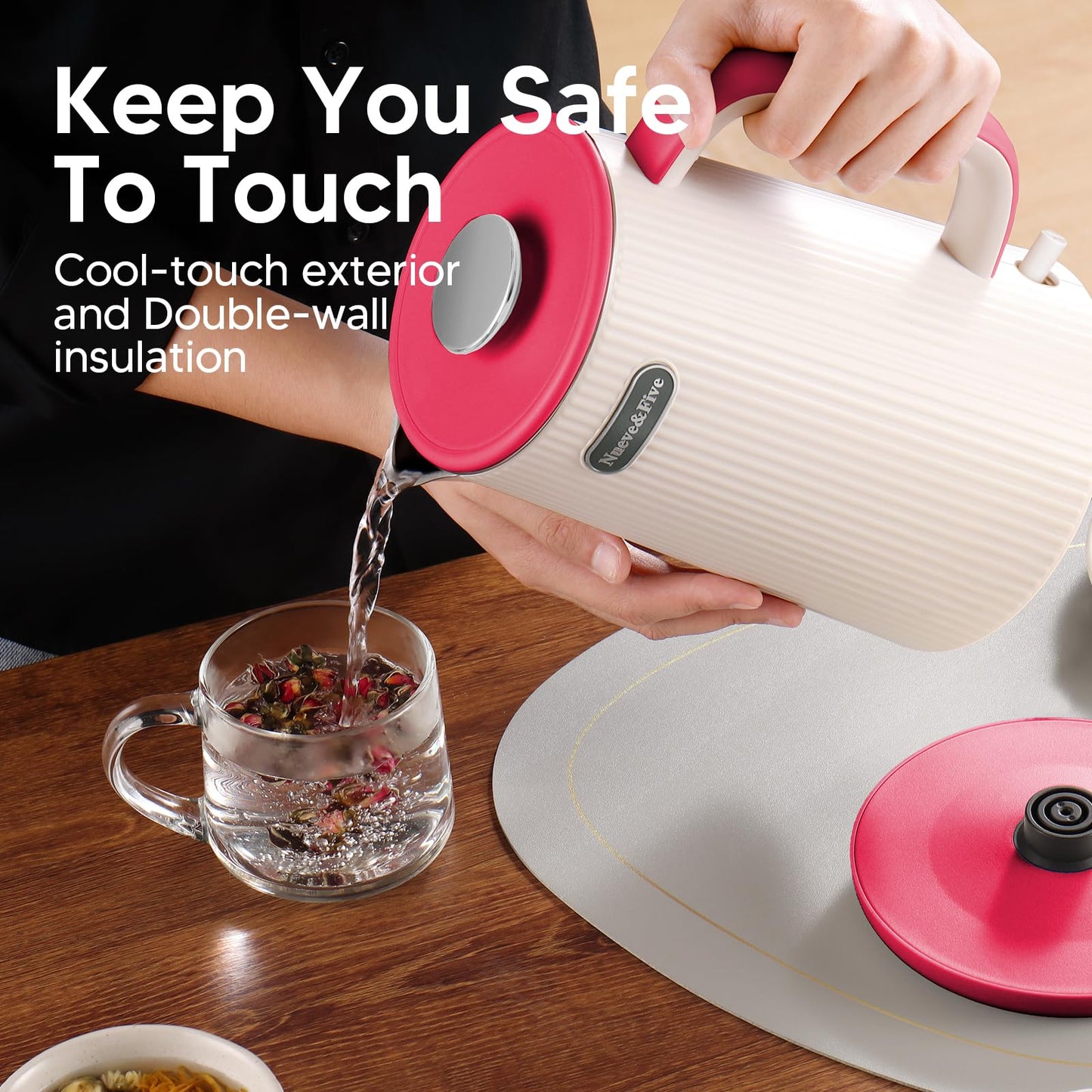 1.7L Electric Kettle – Nueve\&Five