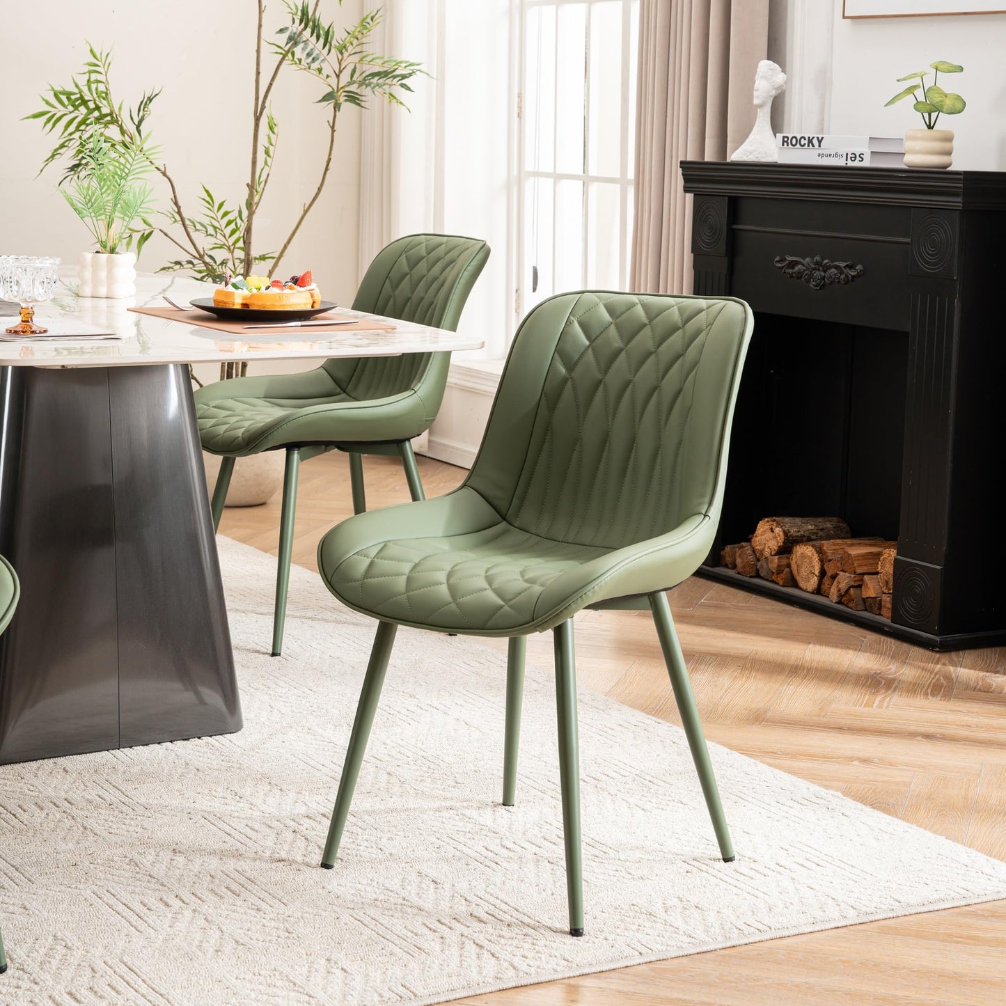 2 Mid-Century Dining Chairs