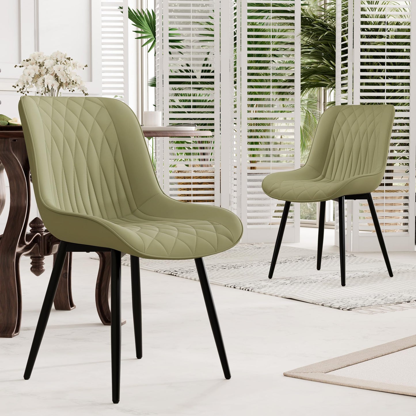 2 Mid-Century Dining Chairs