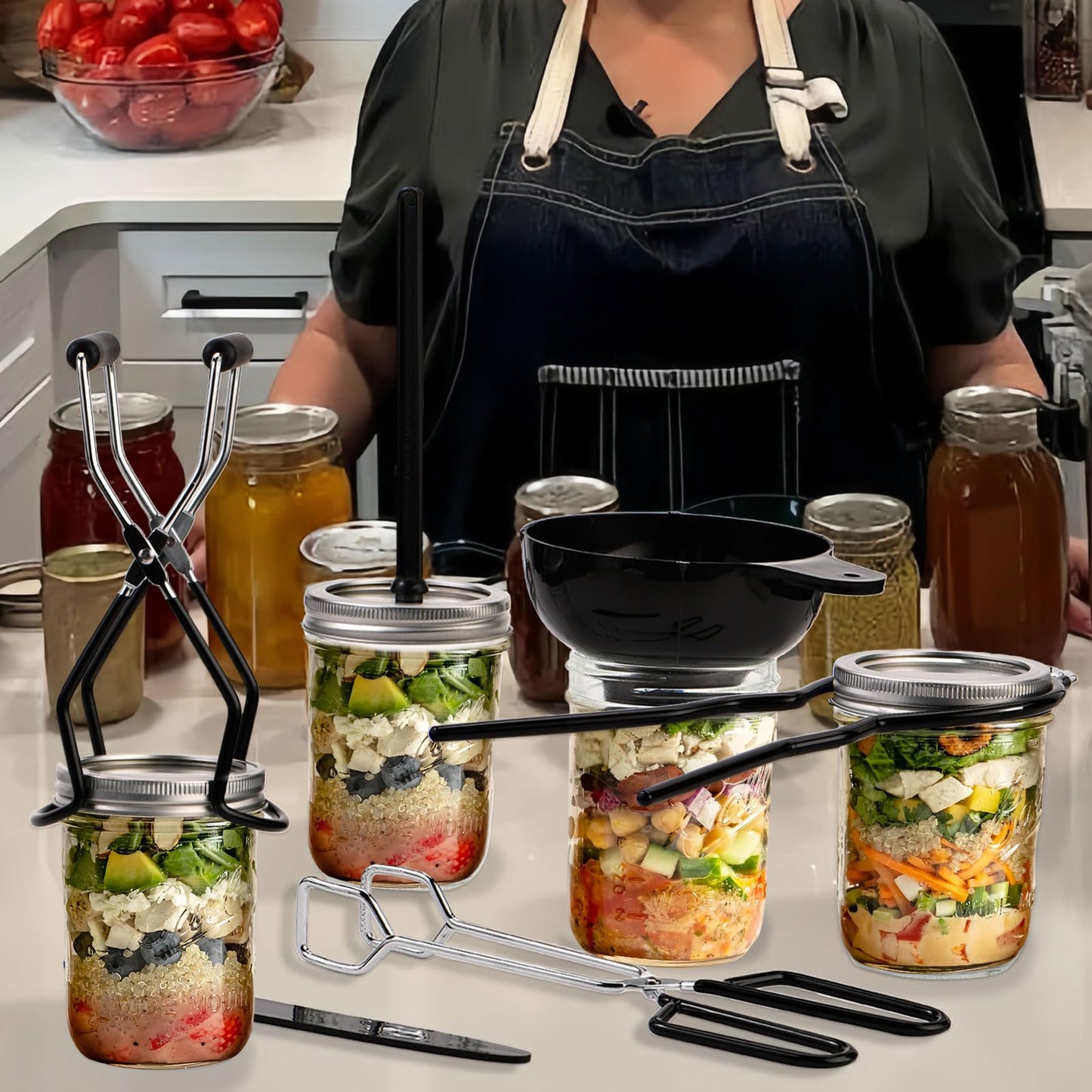 21.5 Qt Canning Kit with 7 Jars