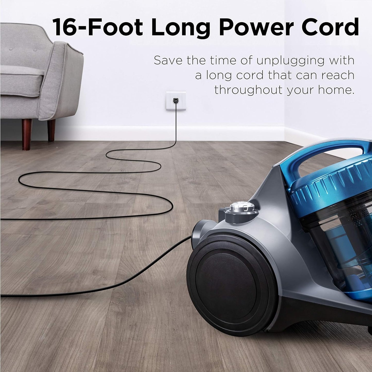 Eureka 2.5L Vacuum Cleaner – Blue