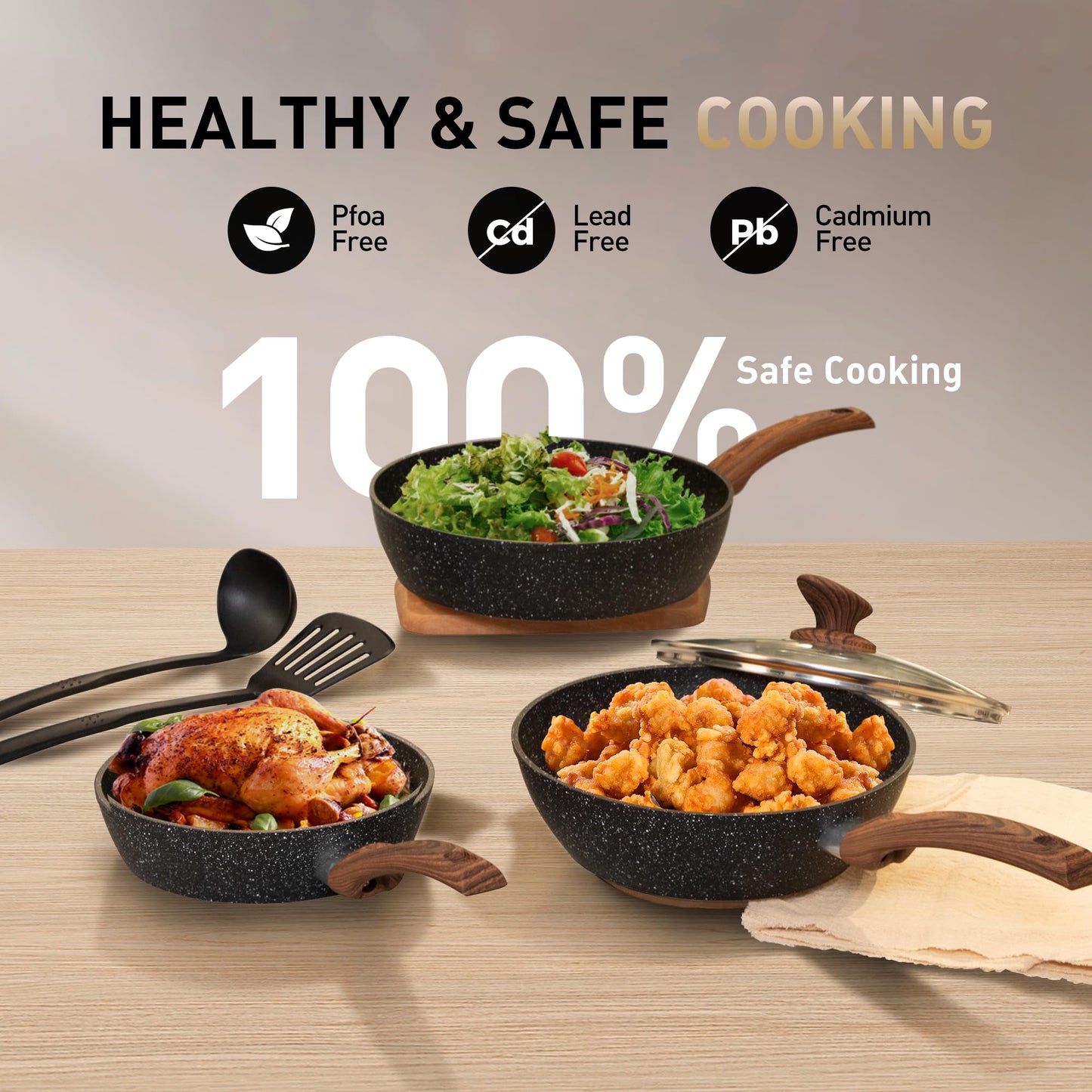 MAISON ARTS 12-Pc Cookware Set