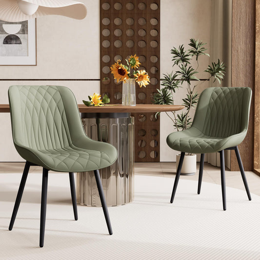 2 Mid-Century Dining Chairs