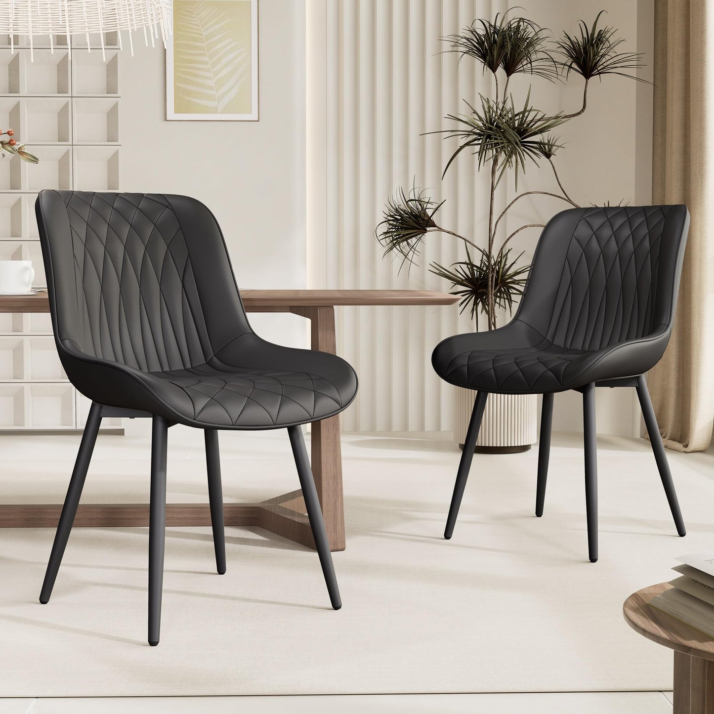 2 Mid-Century Dining Chairs