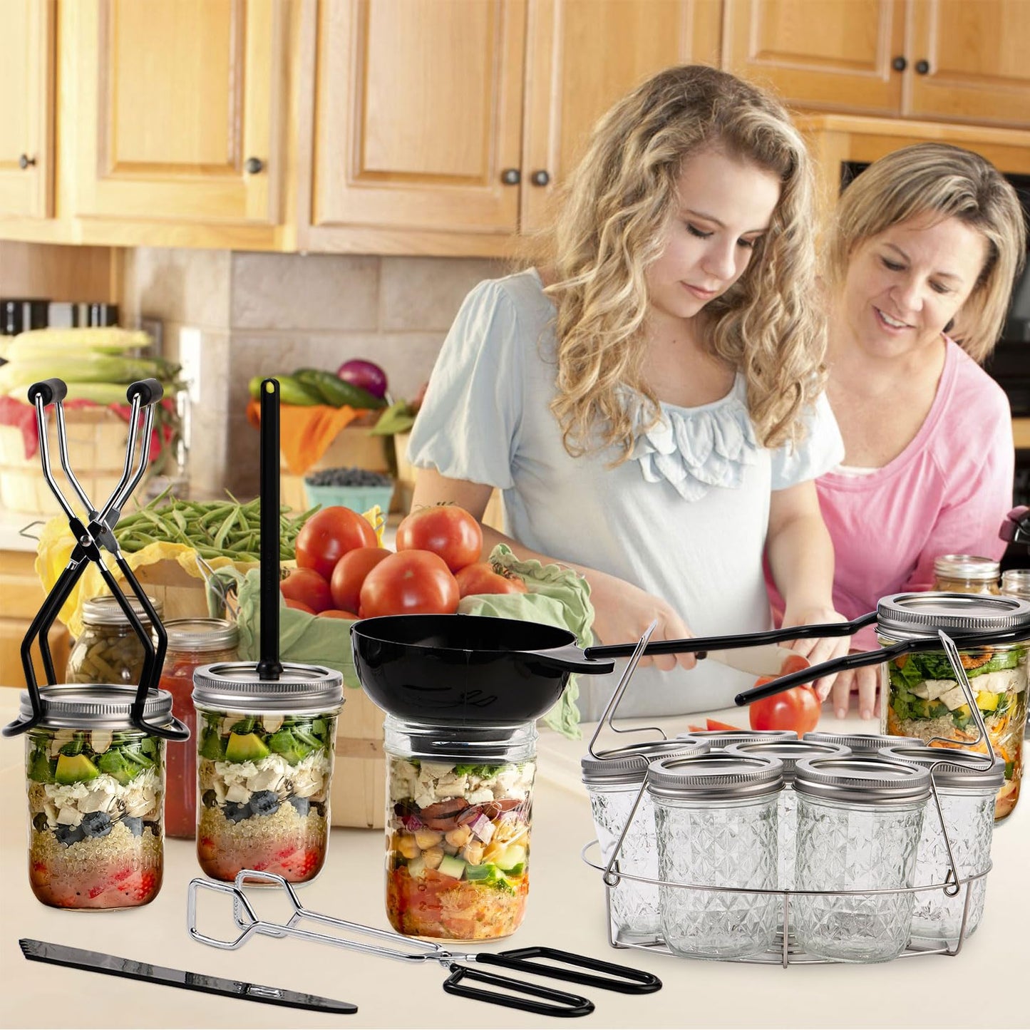 21.5 Qt Canning Kit with 7 Jars