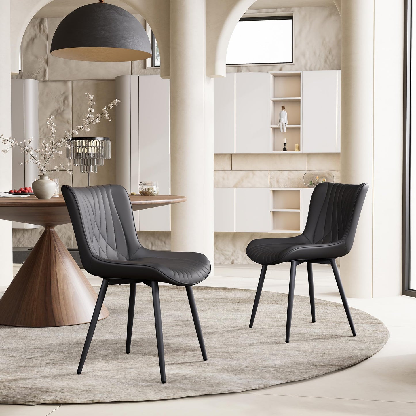 2 Mid-Century Dining Chairs
