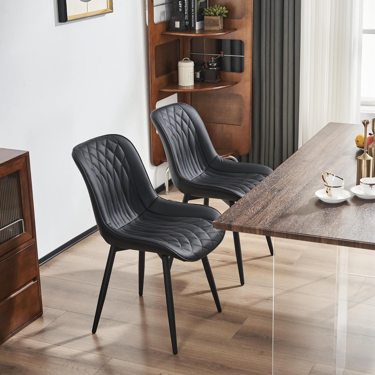 2 Mid-Century Dining Chairs