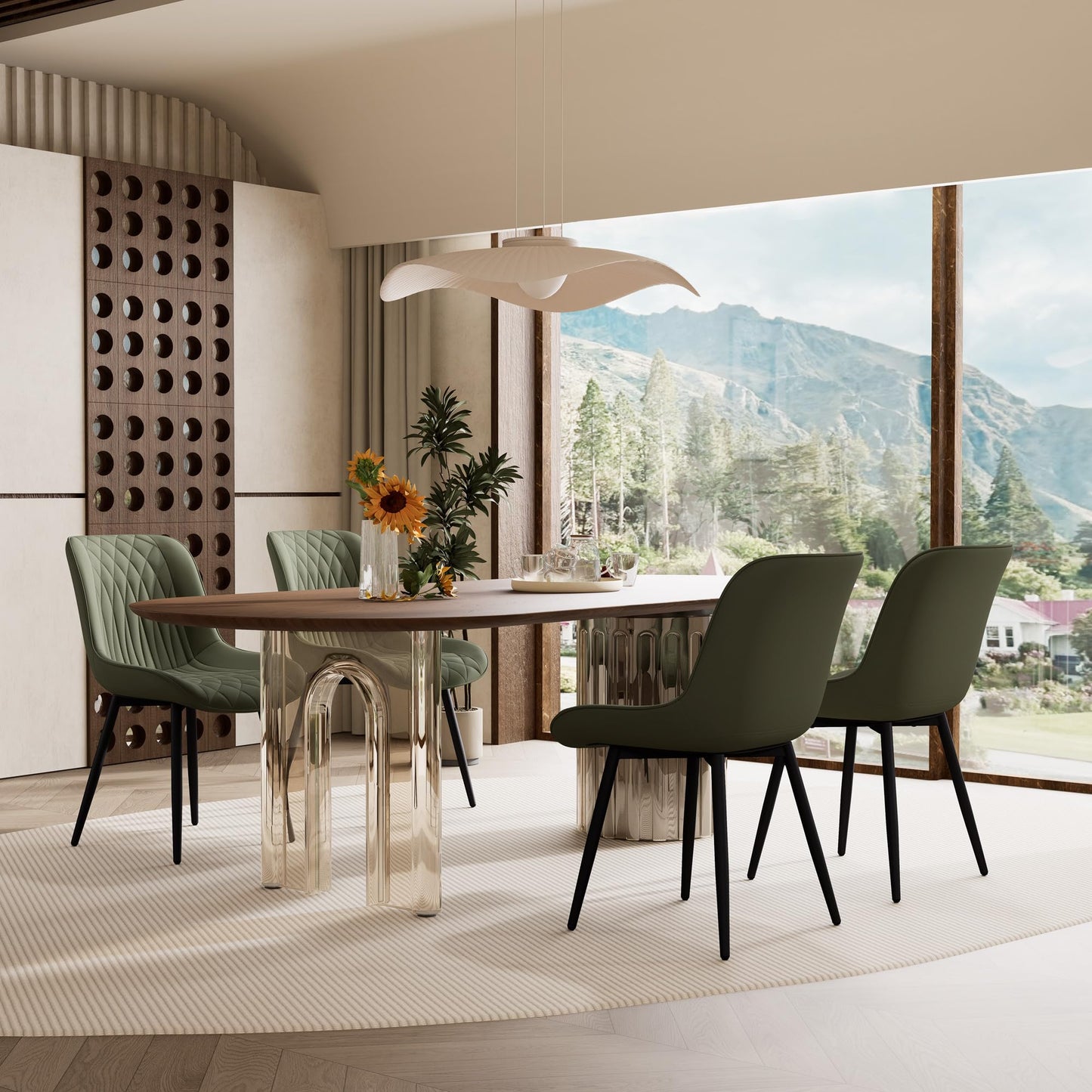 2 Mid-Century Dining Chairs