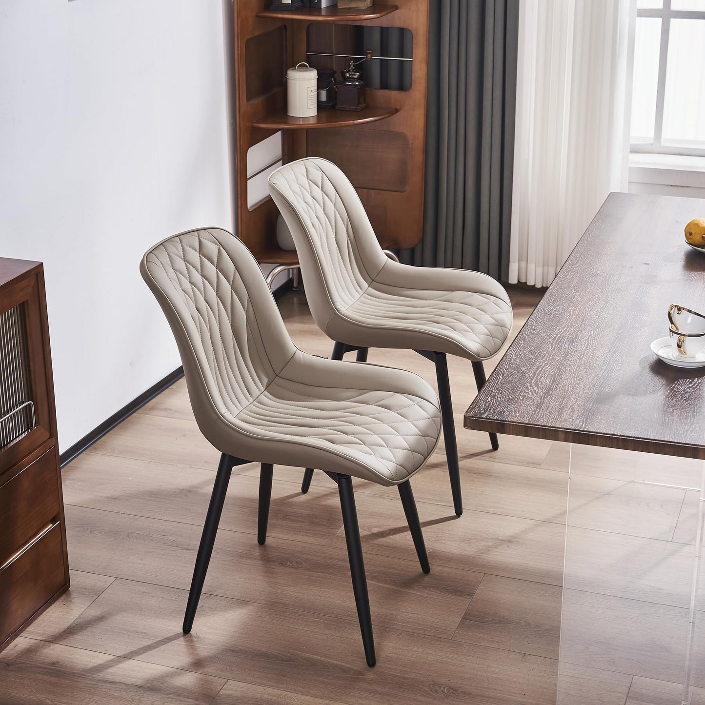 2 Mid-Century Dining Chairs